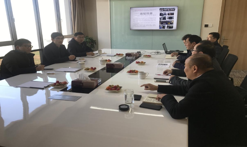 江蘇金壇建設(shè)發(fā)展有限公司領(lǐng)導(dǎo)到我公司參觀考察